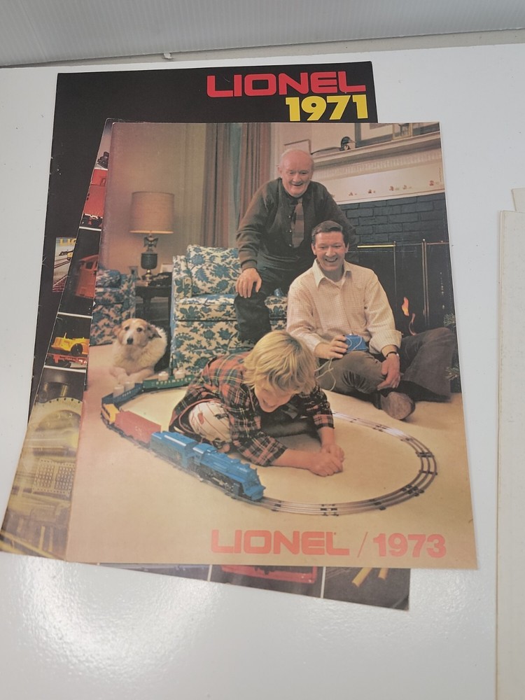 Lionel Train Catalog 1970's Lot