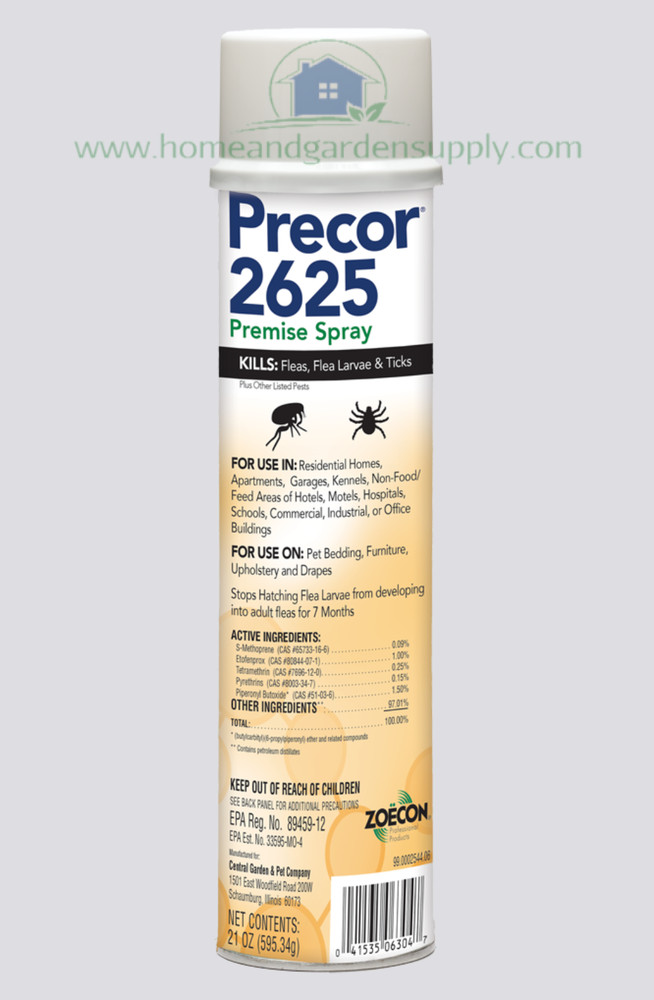 Precor 2625 Premise Spray Insecticide Quick Knockdown 21 oz Can by Zoecon