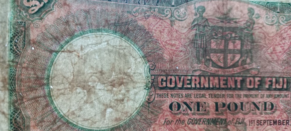 Fiji £1 Pound, 1948, (P-40c)