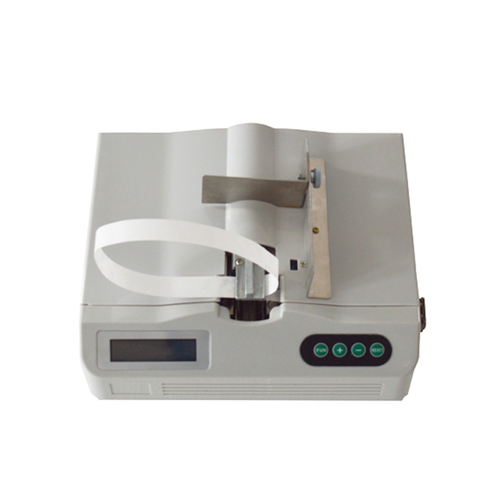 Automatic Money Bundle Machine Banknote Strapping Binding Cross Baling Tool
