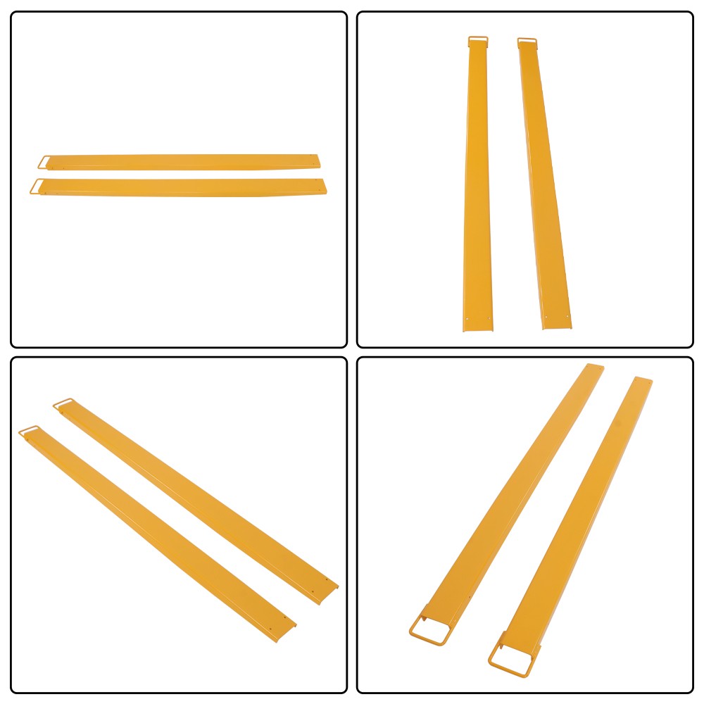 Forklift Extensions 84 inch Fork Extensions 4.5 inch Width Heavy Duty Steel
