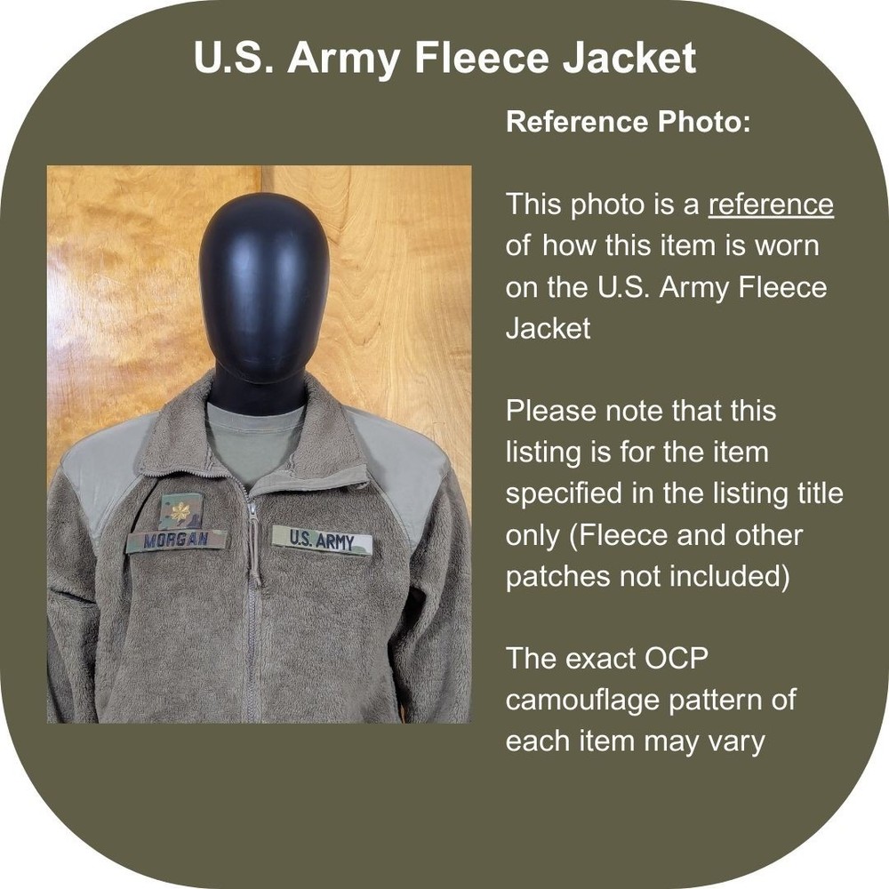 Major (MAJ) OCP Rank Patch, Hook Fastener, Army Combat Uniform (ACU)