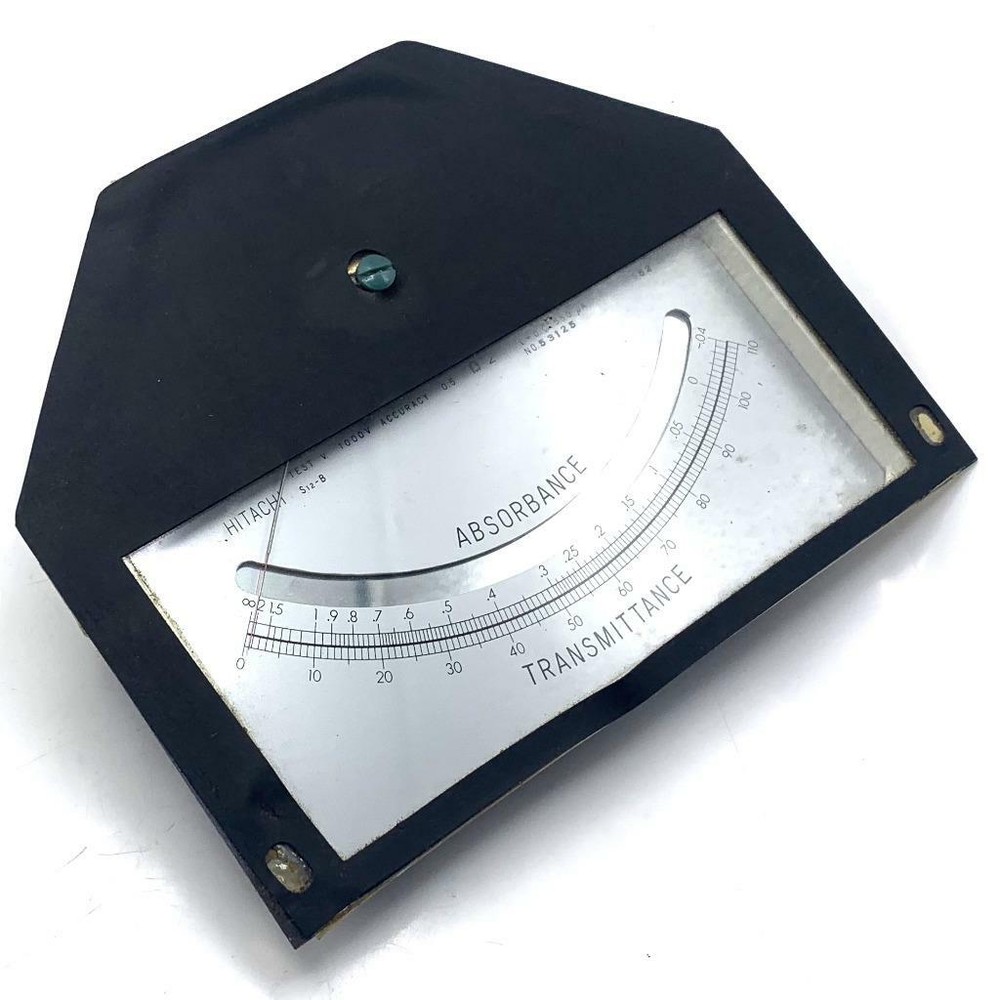 Hitachi 53125 Absorbance/Transmittance Panel Meter 2-(-.04) & 0-110