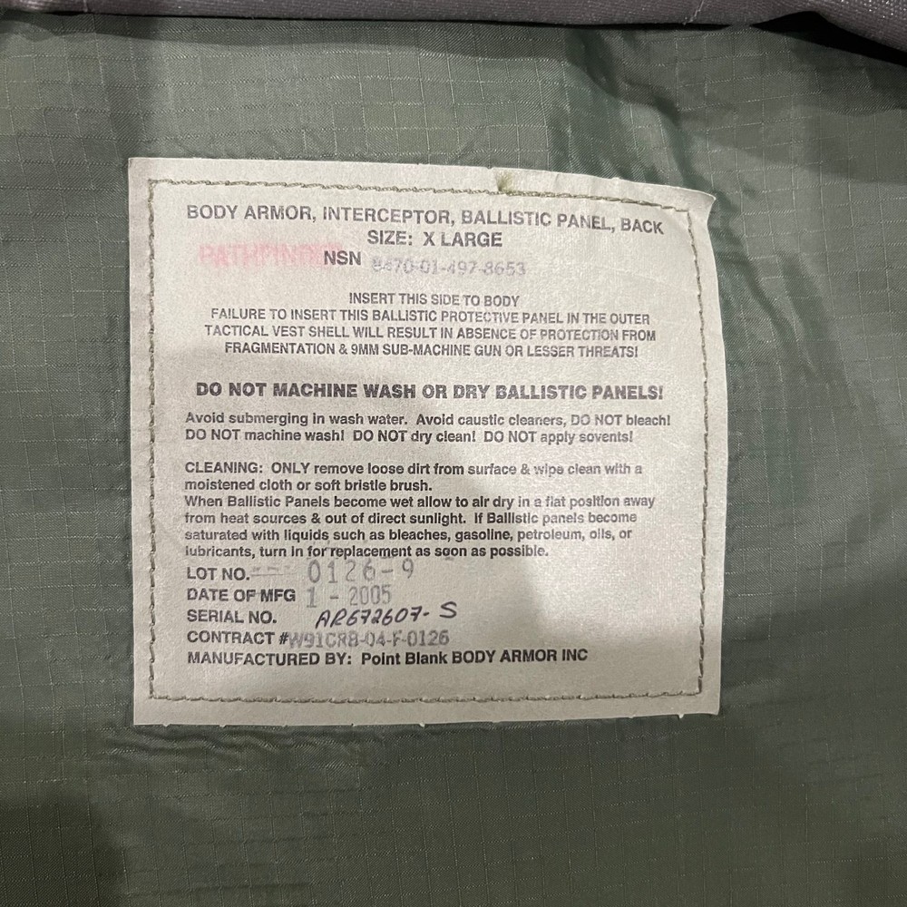 ACU protector Base Protective Vest Plate Carrier w/ Soft Armor Inserts XL