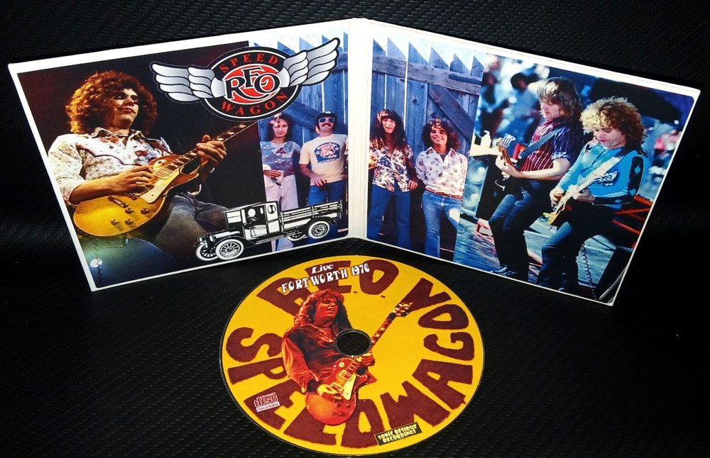REO Speedwagon Ft. Worth 1976 Gate Fold CD Package NEW
