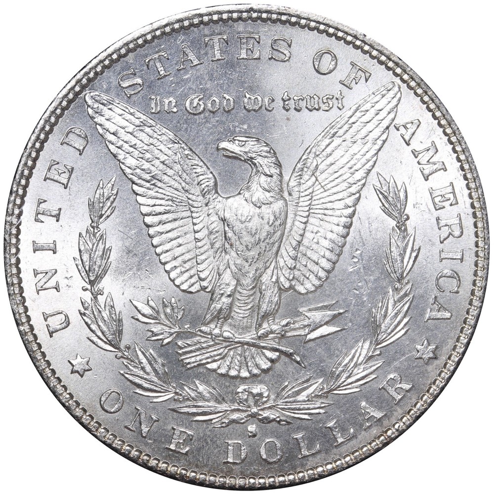 1881-S Morgan Silver Dollar BU UNC MS Flashy! E711 VYHM
