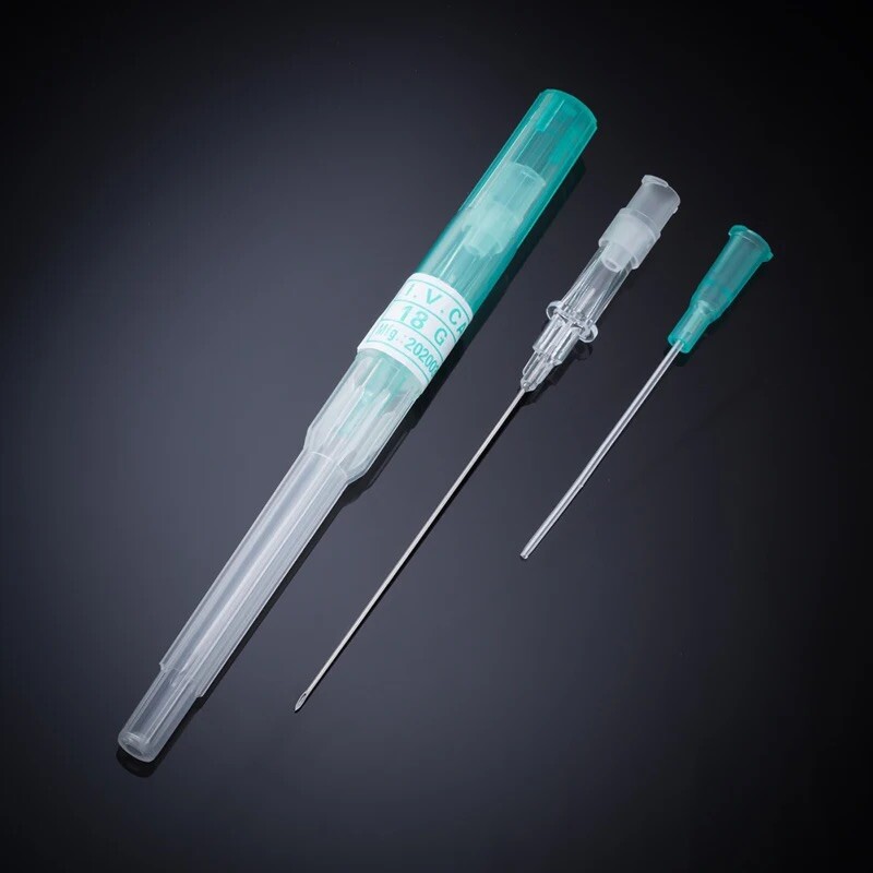 Piercing Needle Disposable Catheter Cannula 50 Pcs