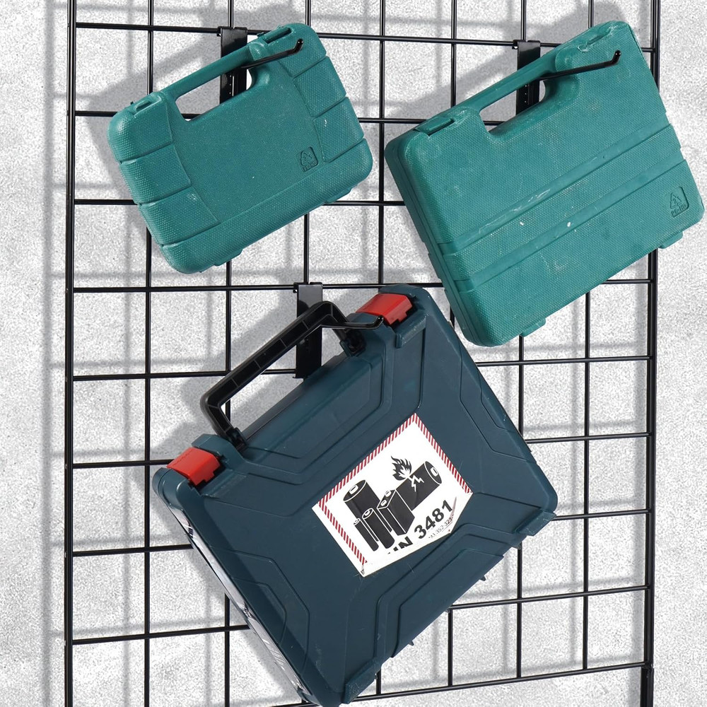 Gridwall Hooks 6 Inch,50Pc Display Hooks for Grid Wall Heavy Duty Gridwall Hook