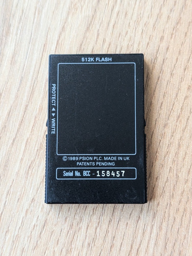 Psion Solid State Disk SSD 512KB Flash