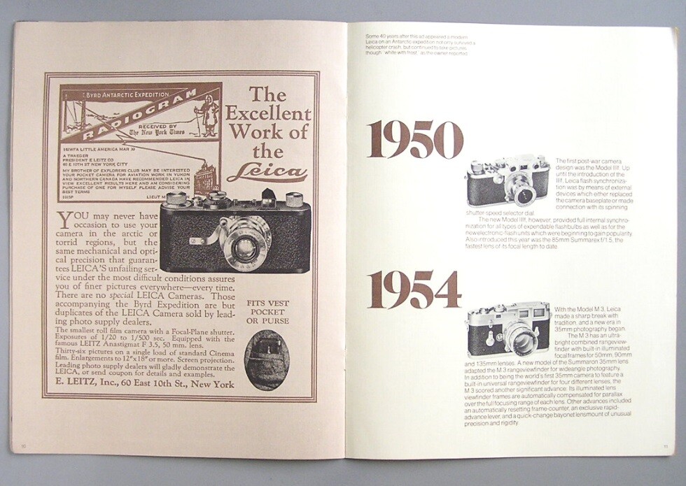 A Brief Leica Chronicle since 1913 - Leica History & Evolution