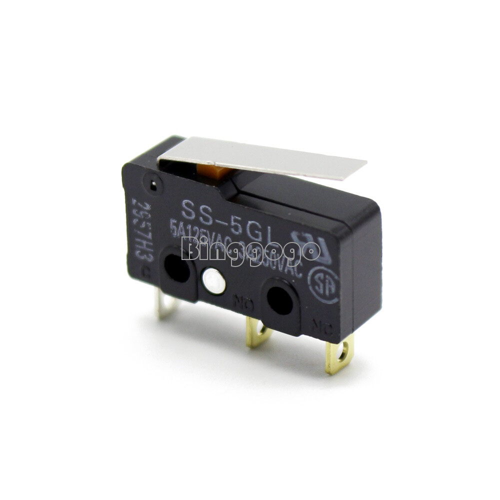 5 x Mini Limit Switch Com-NC-NO End Stop Switch SS-5GL For 3D Printer
