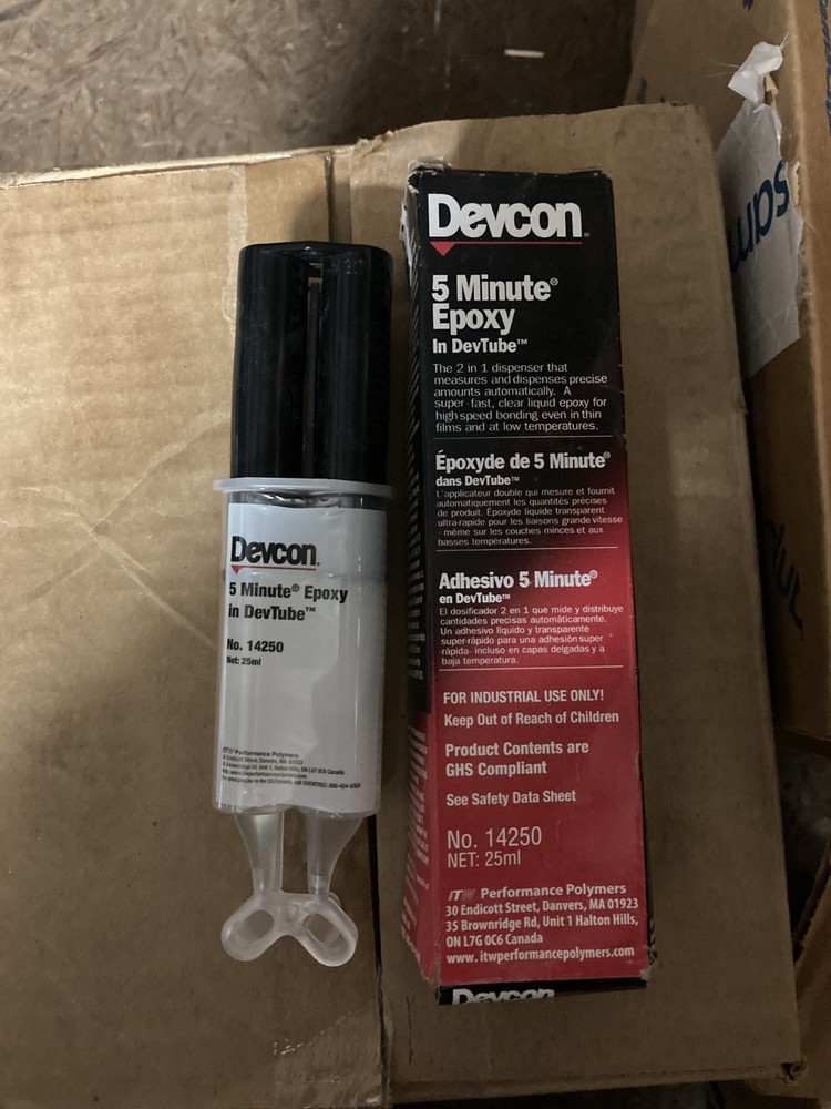 Devcon 5-Minute Epoxy in DevTube - Pack of 3