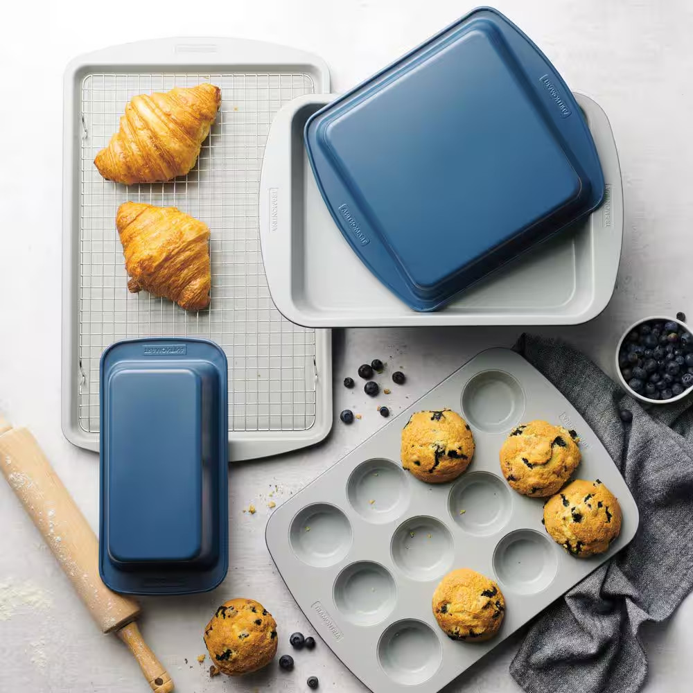 Rise 6-Piece Ceramic Non-Stick Bakeware Set