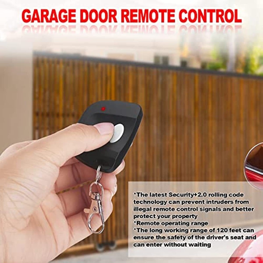10 Digit Visor Garage Door & Gate Opener Transmitter For Linear Remote Control