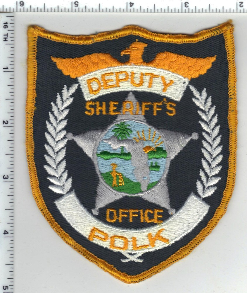 Polk County Sheriff's Office (Florida) shoulder patch - from the 1980s