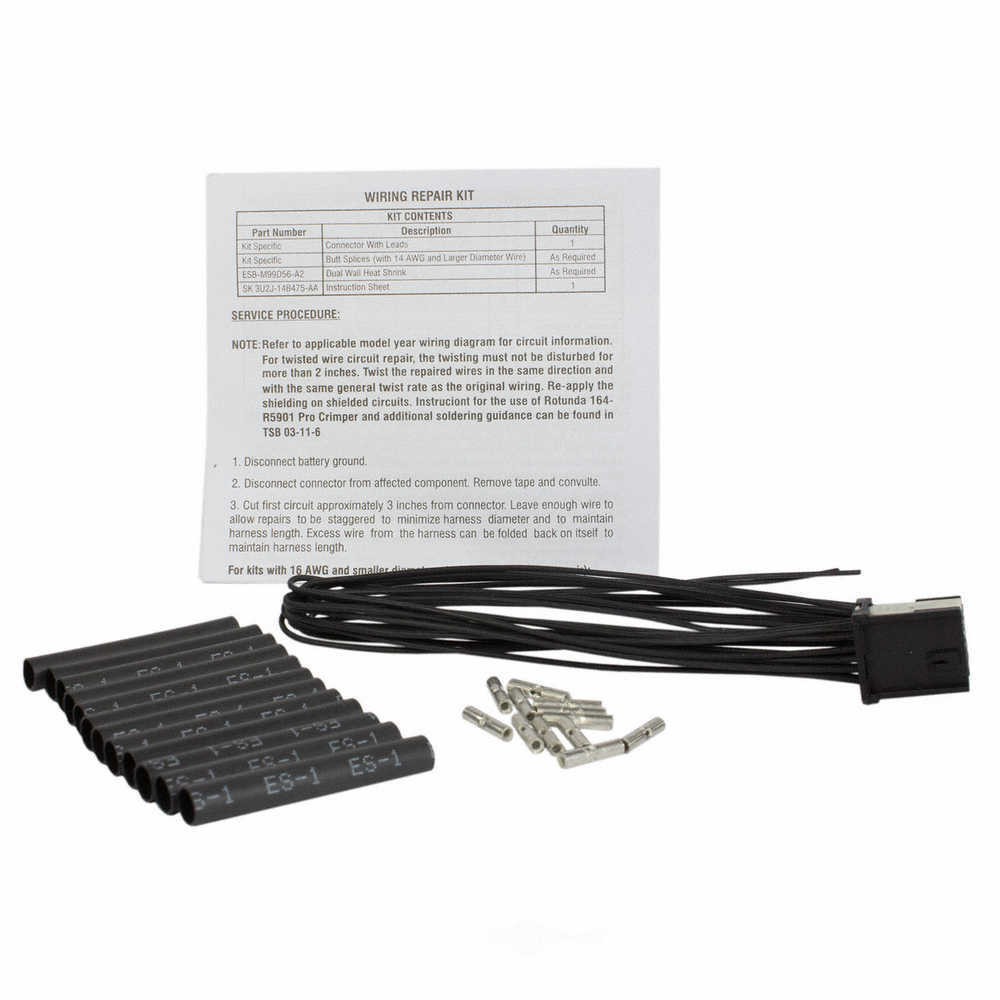 Parking Aid Sensor Connector Motorcraft WPT-1401