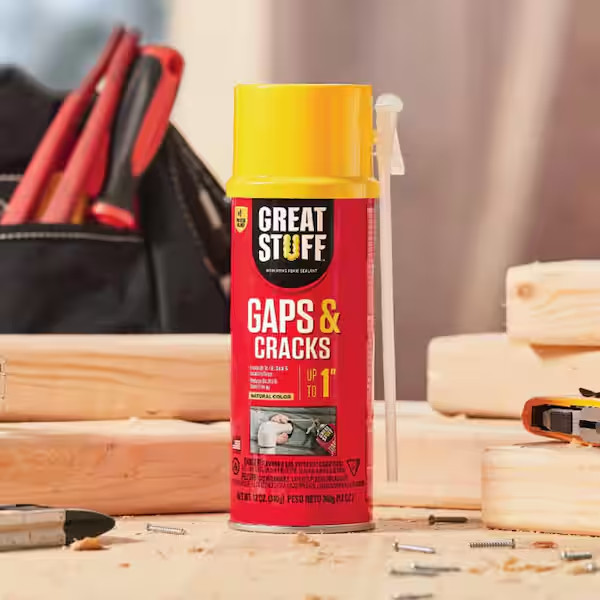 4 Cans Dow Great Stuff Gaps & Cracks Expanding Foam Sealant Insulation 12oz
