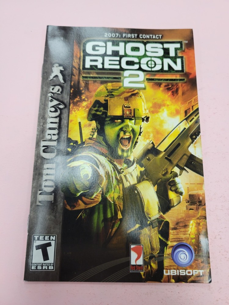 Ghost Recon 2  |  PS2  |  Manual Only