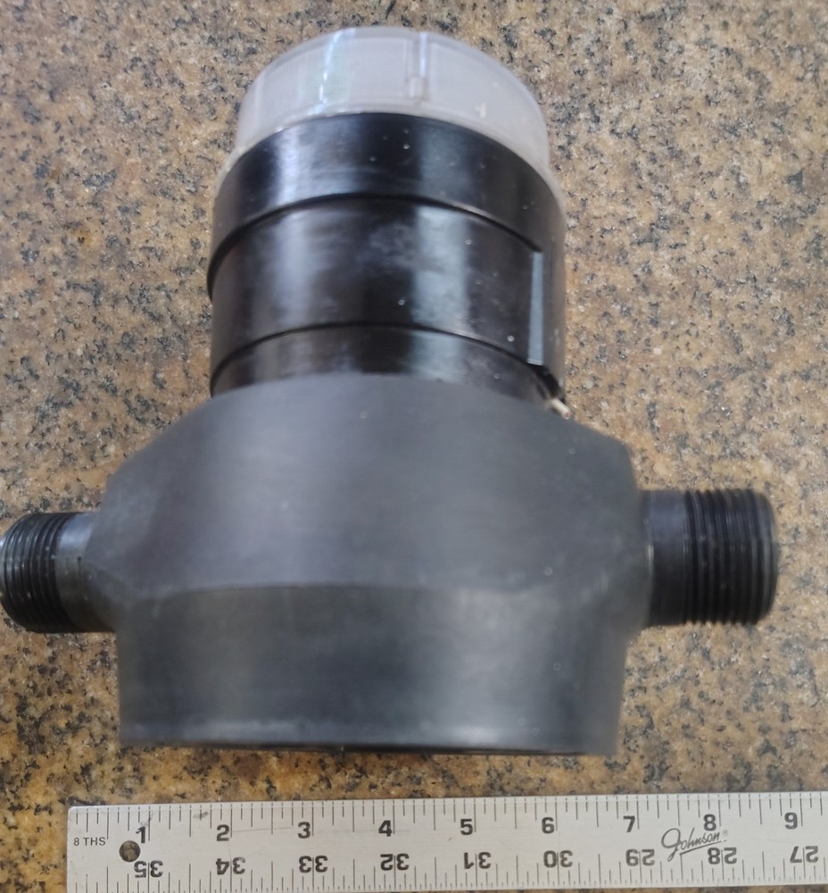 🗽BADGER METER READ-o-MATIC MODEL25 WITH BASE WATER METER