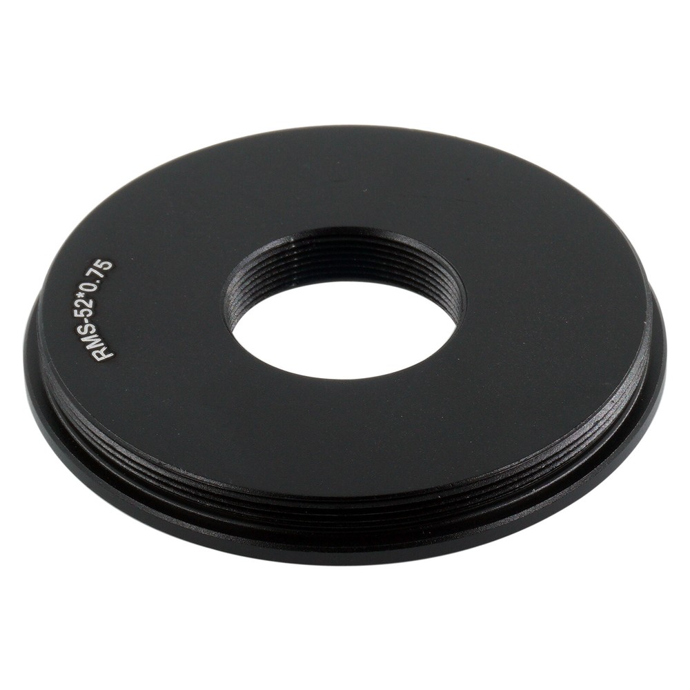 RMS-M52 Flange Adapter RMS Thread to 52mm x0.75 for microscope objective Camera