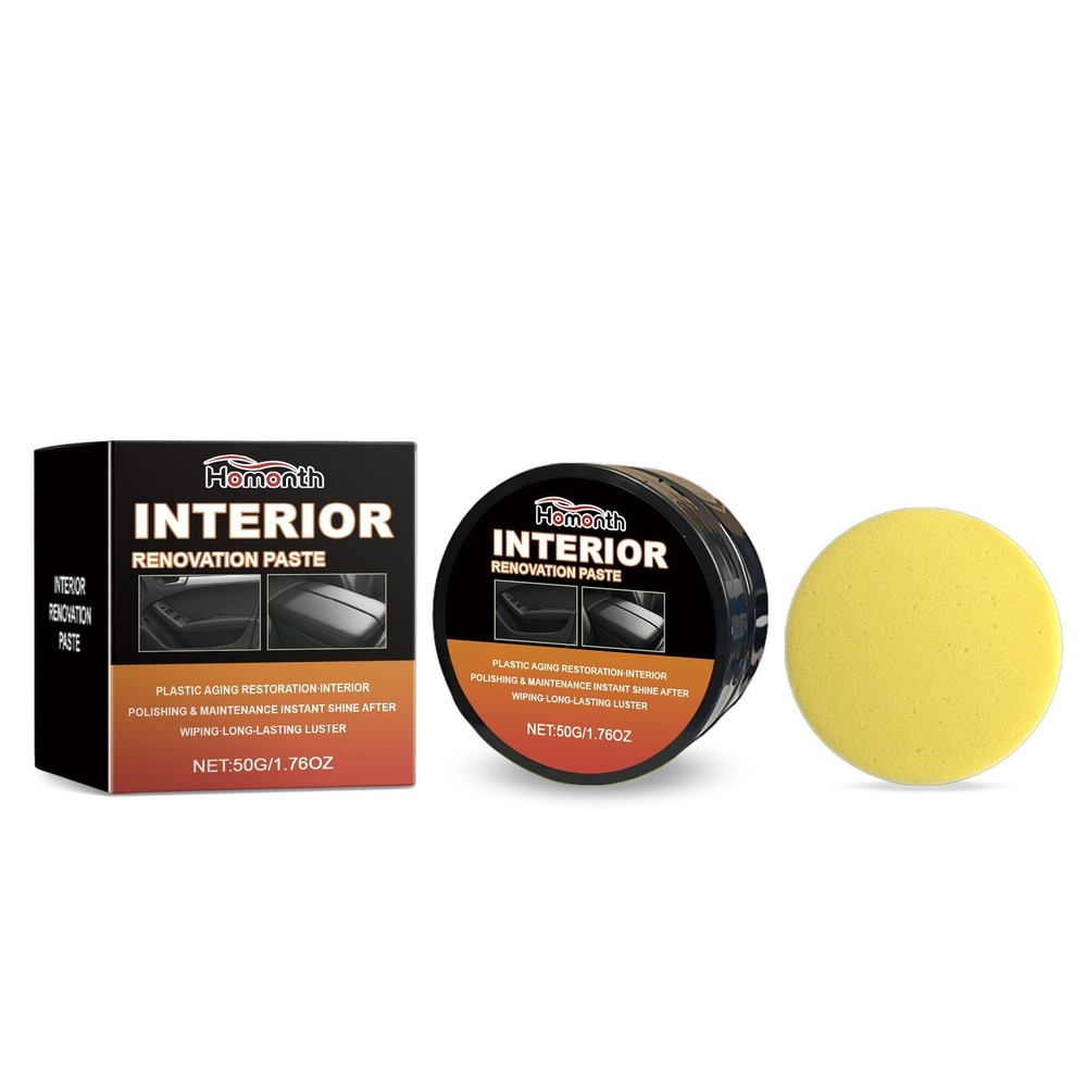 Interior Renovation Paste Auto Dashboard Plastic Leather Cleaner Polishing