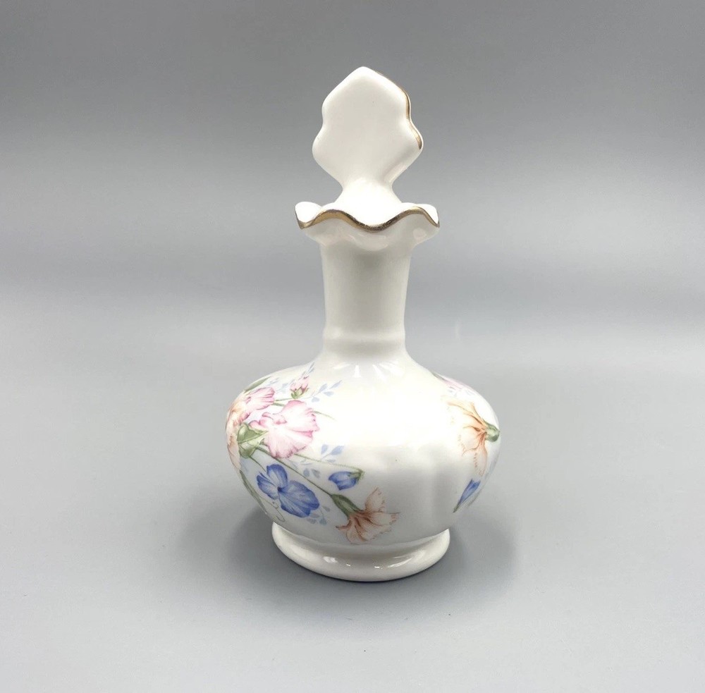 Southfields Fine Bone China Perfume Bottle With Stopper