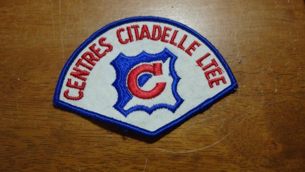VINTAGE CENTRES CITADELLE LTEE CANADA OBSOLETE  PATCH BX X #7