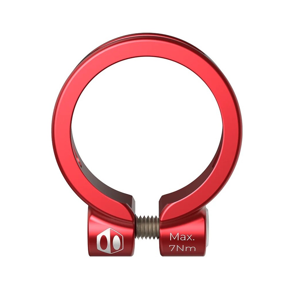 BOX ONE BMX FIXED SEAT POST CLAMP 31.8mm RED