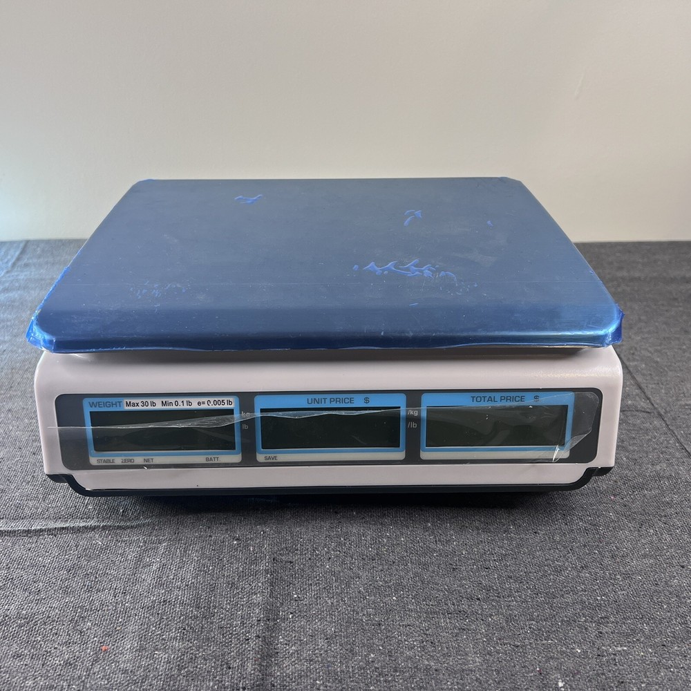 T-Scale ZTP30 Base Price Computing NTEP Package Dual Sided LCD Display READ