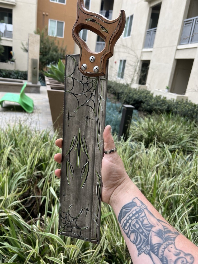 Pinstriped Hand Saw