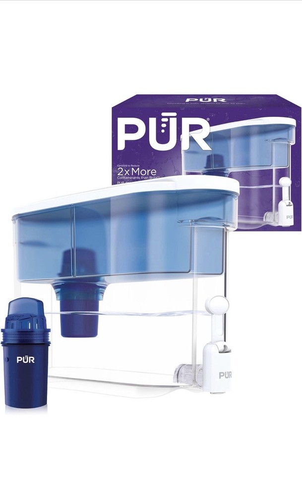 PUR 30-Cup Water Filter Dispenser, Large 30-Cup Capacity