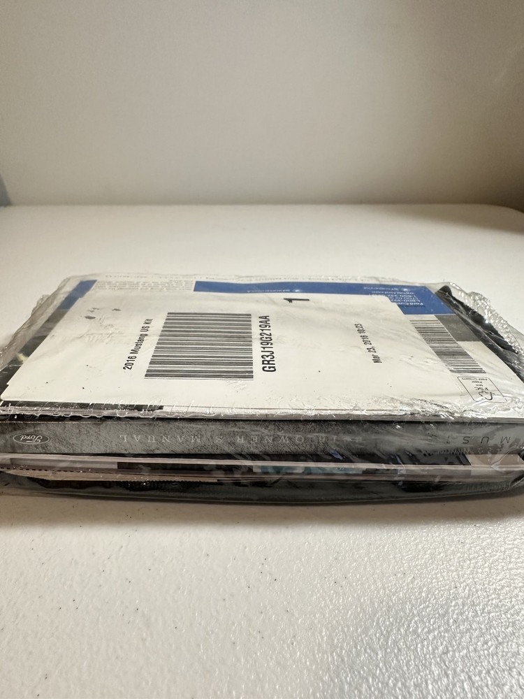 2016 Ford Mustang Owners Manual Set OEM