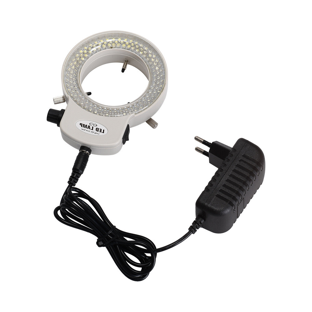 144LED Adjustable Ring LightLamp Illuminator for Stereo Microscope 4Type