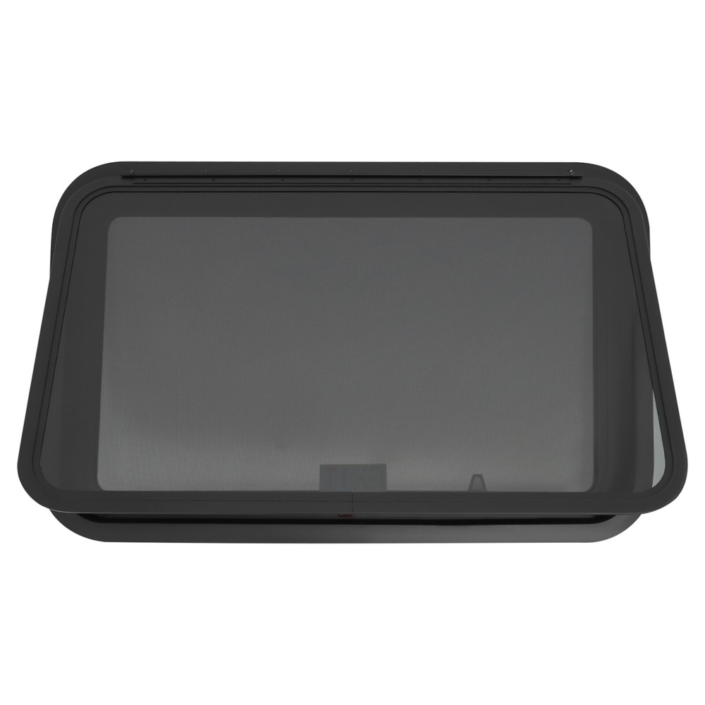 RV Exit Window Push Out Glass Camper Window Rectangular Venting Window 38-42mm