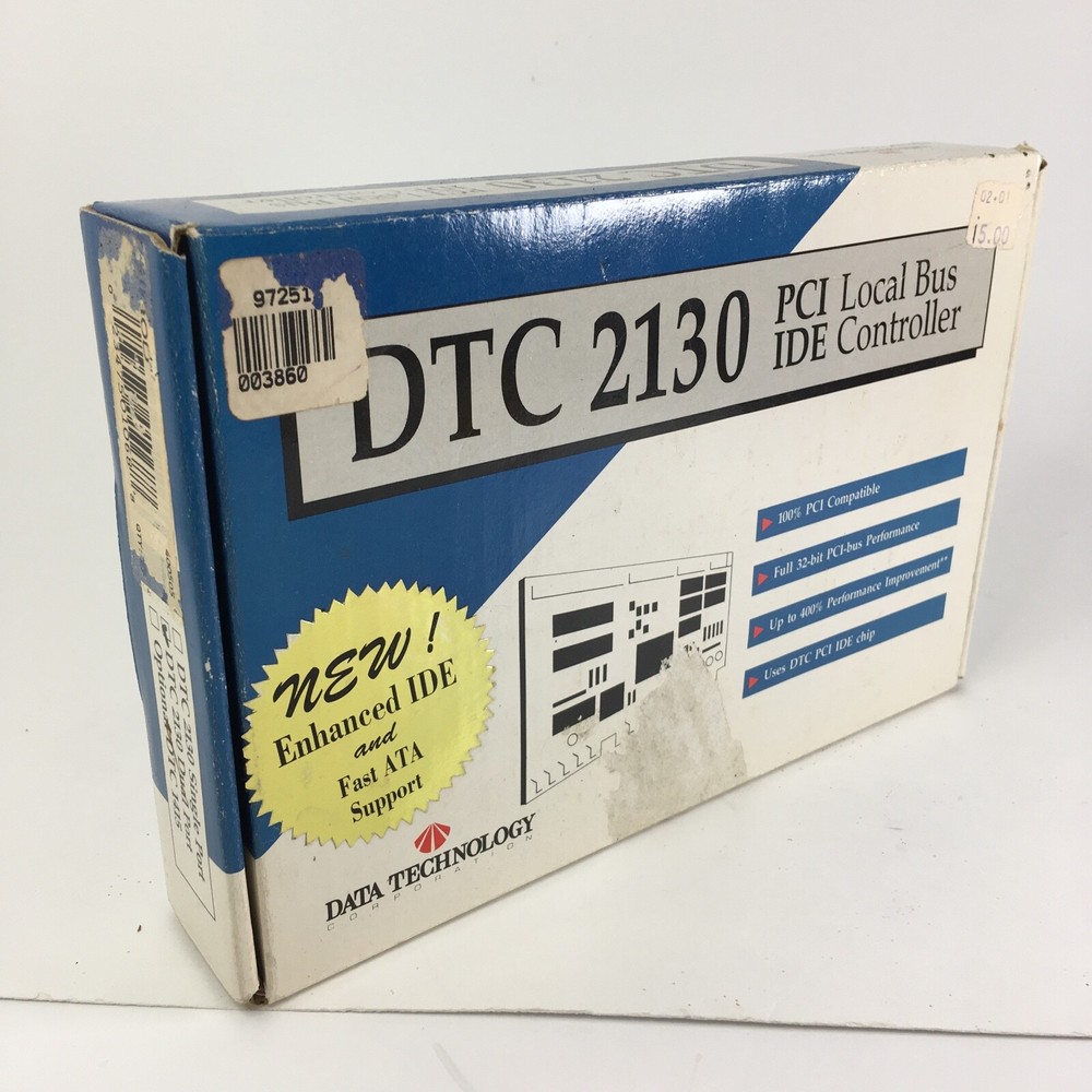 new DTC 2130D PCI Local Bus IDE Controller Dual Port DATA TECHNOLOGY