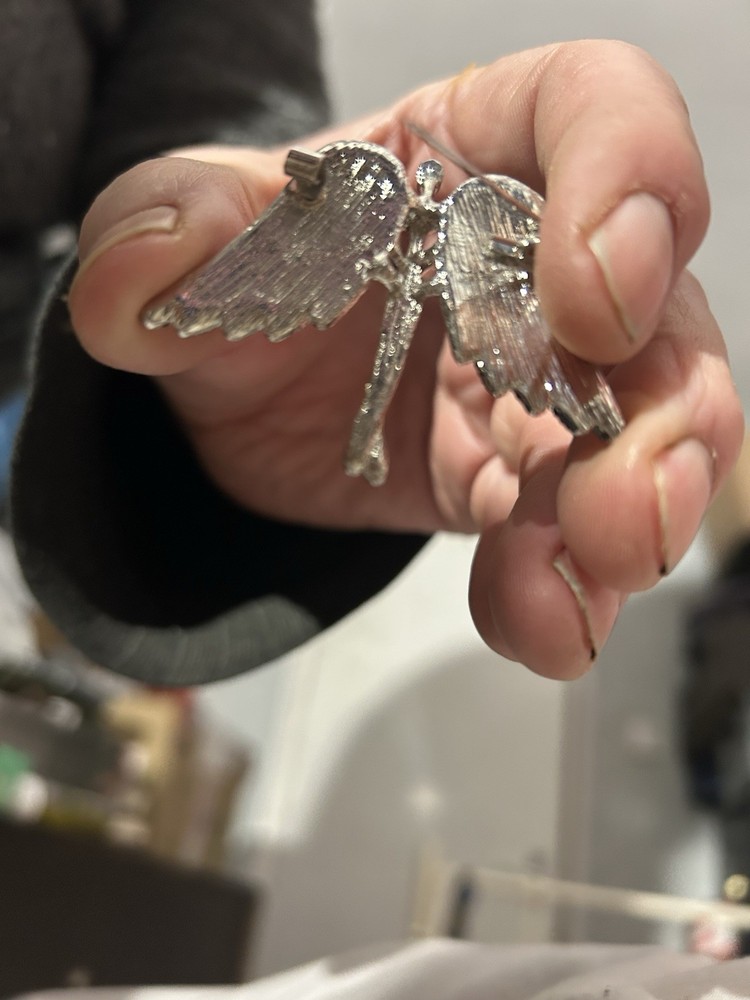 Sincerely For You Guardian Angel Pin