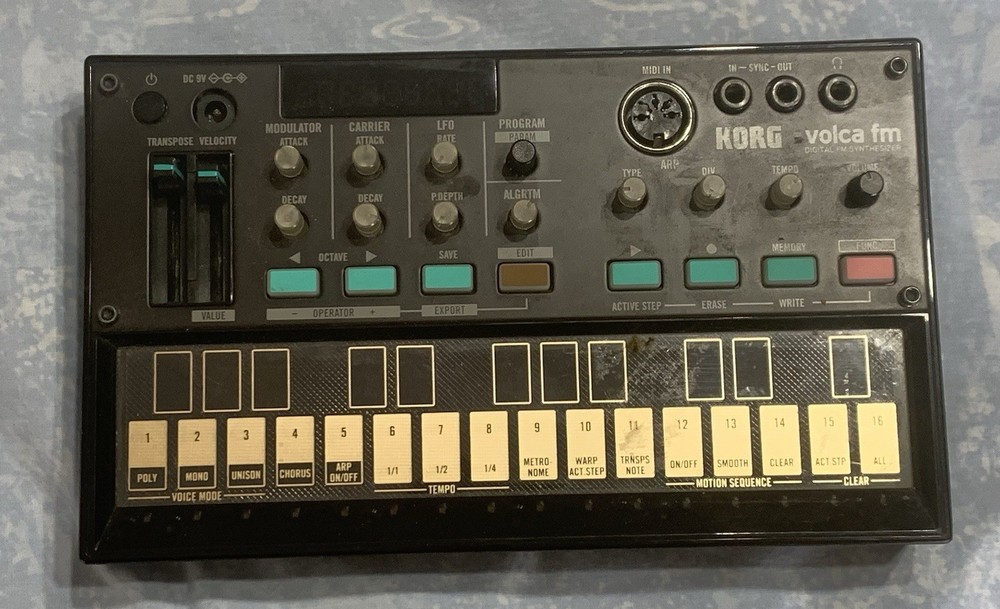 Korg Volca FM Synthesizer with Touch Keyboard