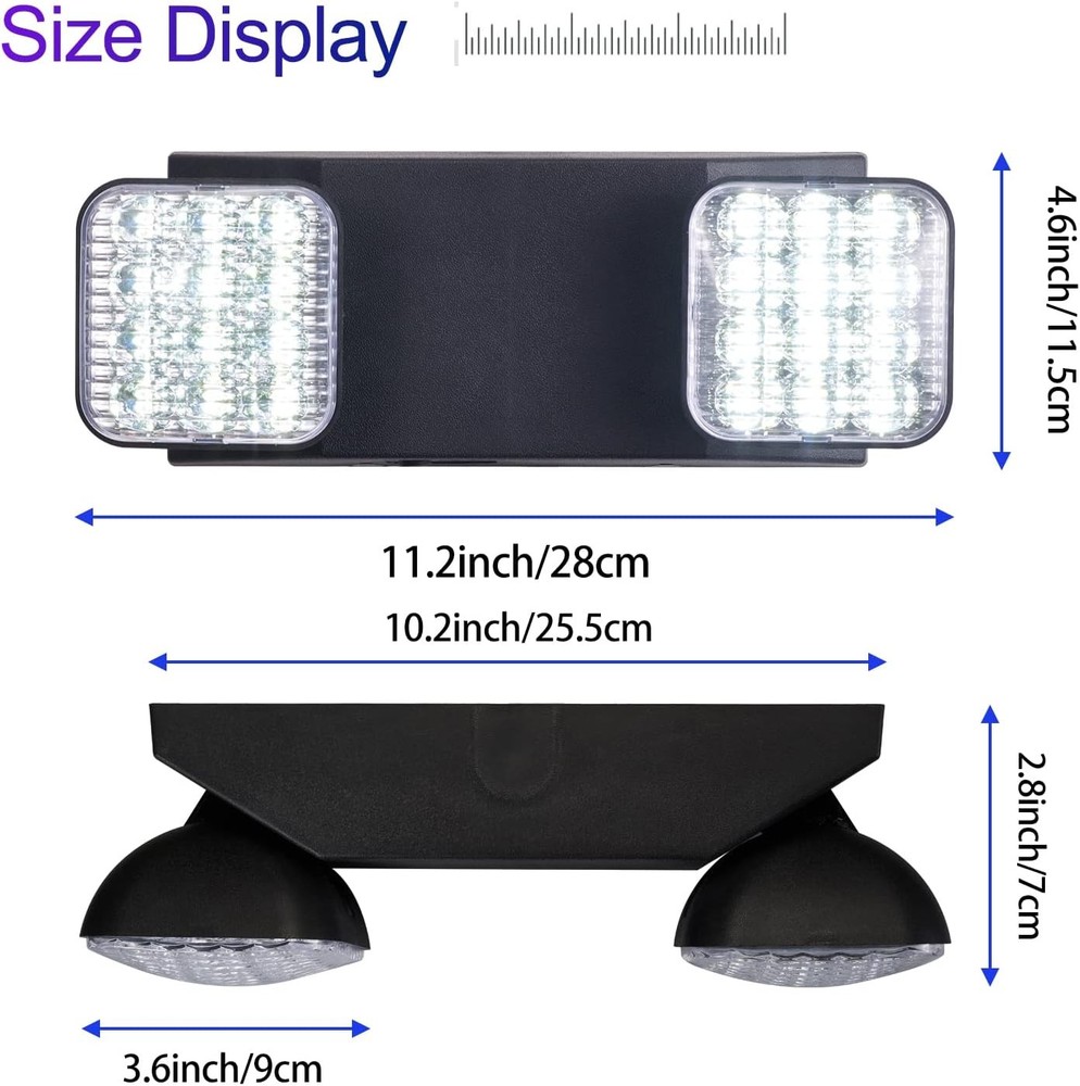 TANLUX LED Emergency Light Battery Backup 1 Pack