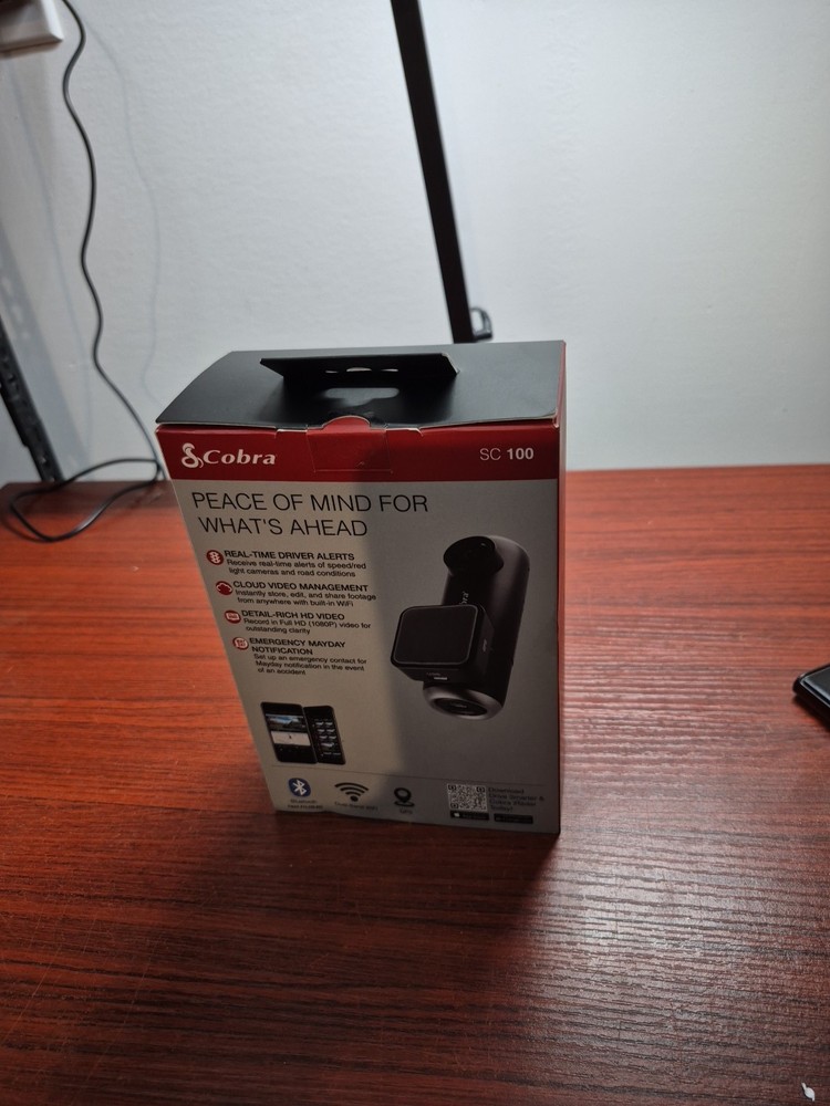 Cobra - SC 100 Single-View Smart Dash Cam