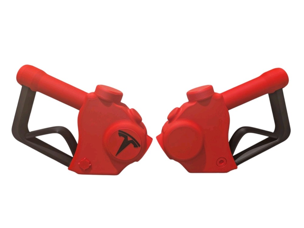 Tesla Gas Pump Mobile Attachment