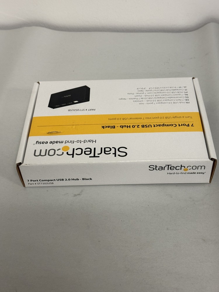 NEW StarTech 7-Port Compact USB Hub Part# ST7202USB