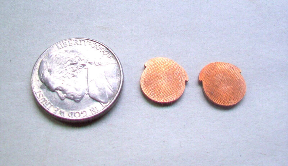 44 pcs. Raw Brass Stamping - SMALL FRUIT , BERRY shape