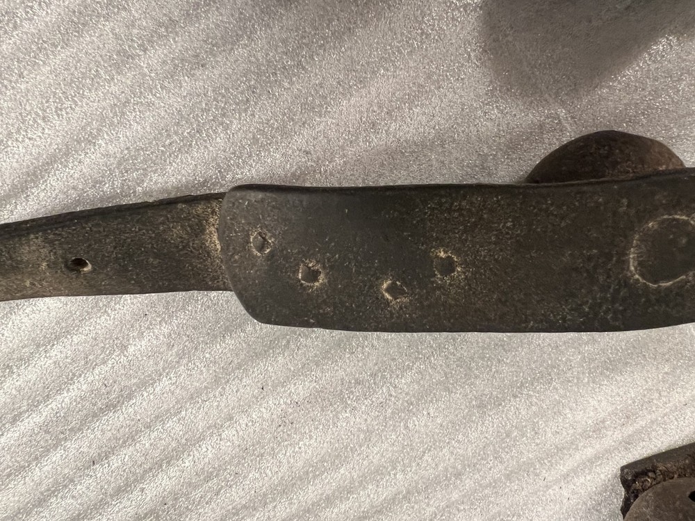 14 Harness Bells on Antique/broken Leather