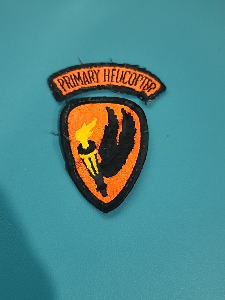 Ft. Rucker-Primary Helicopter Training Command Patch & Tab-Off Uniform-Vietnam*
