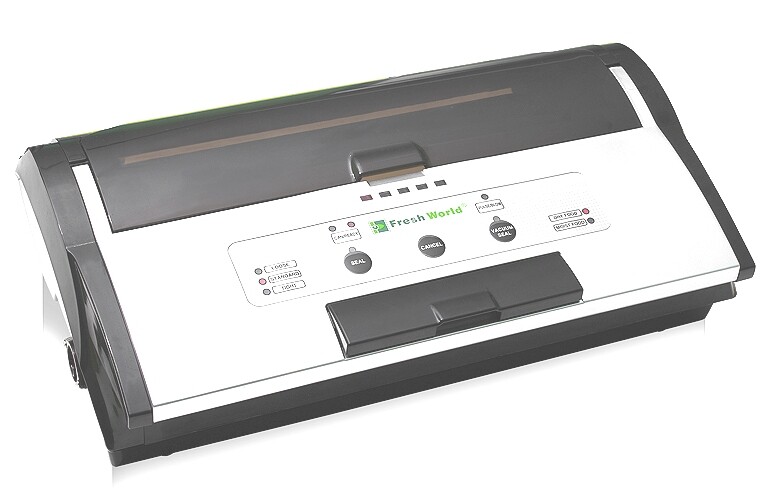 Fresh World FW3150 Automatic Vacuum Sealer ~ Built-in Roll Storage & Cutter