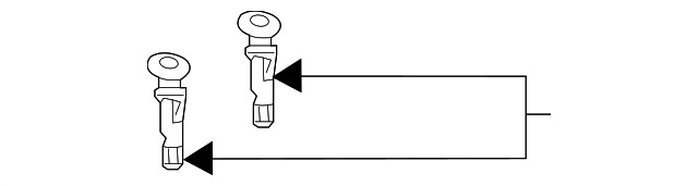 Genuine GM Light Vanilla Front Seat Head Restraint Guide 23405492