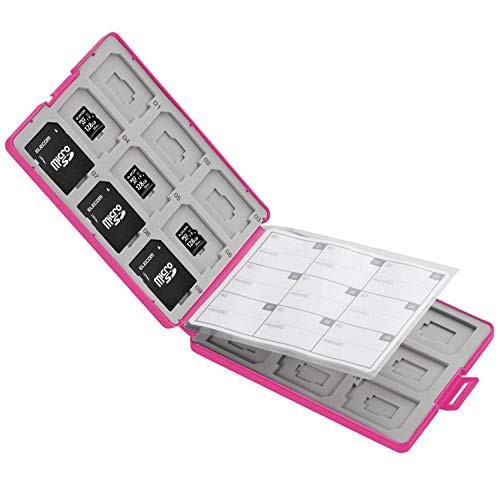 Memory card case SD case pink CMC-SDCPP36PN