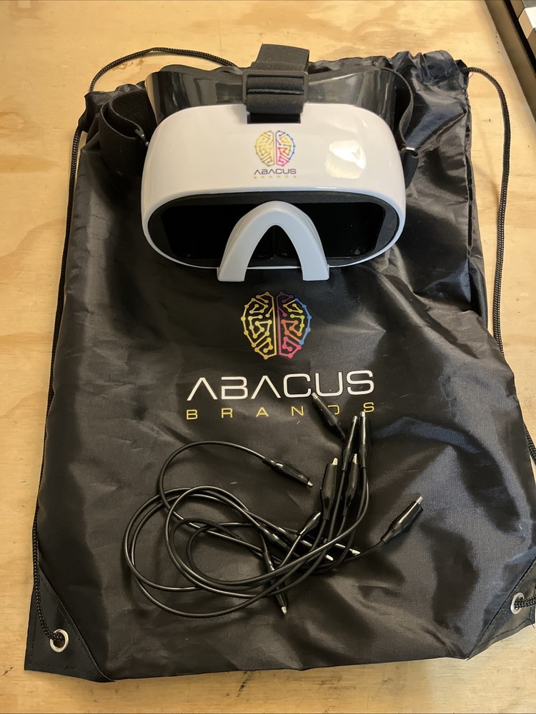Abacus Brands VR Replacement Goggles with Bag and Clips Virtual Reality