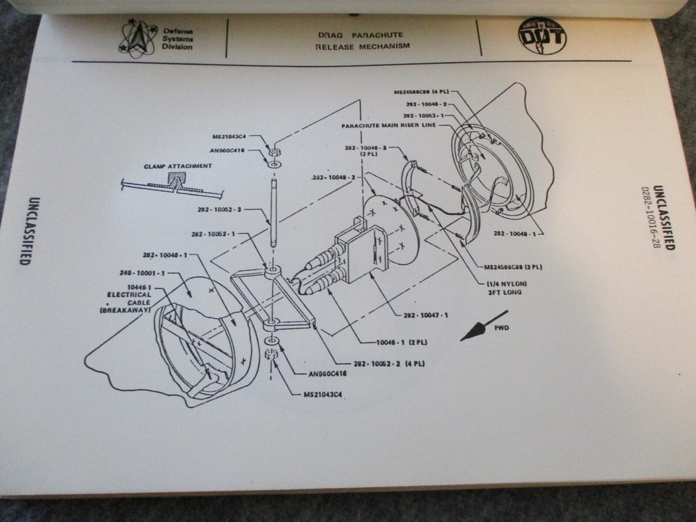 BOEING ABMDA DOT ROCKET LAUNCH VEHICLE REPORTS GROUND SAFETY/TECH DIR 1979-1982