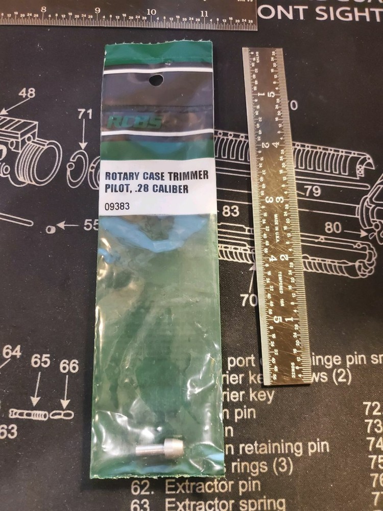 RCBS .28 Case Trimmer Pilot-New